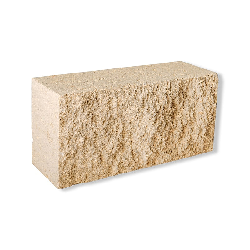 Split Face Limestone Block 500 × 240 × 175mm