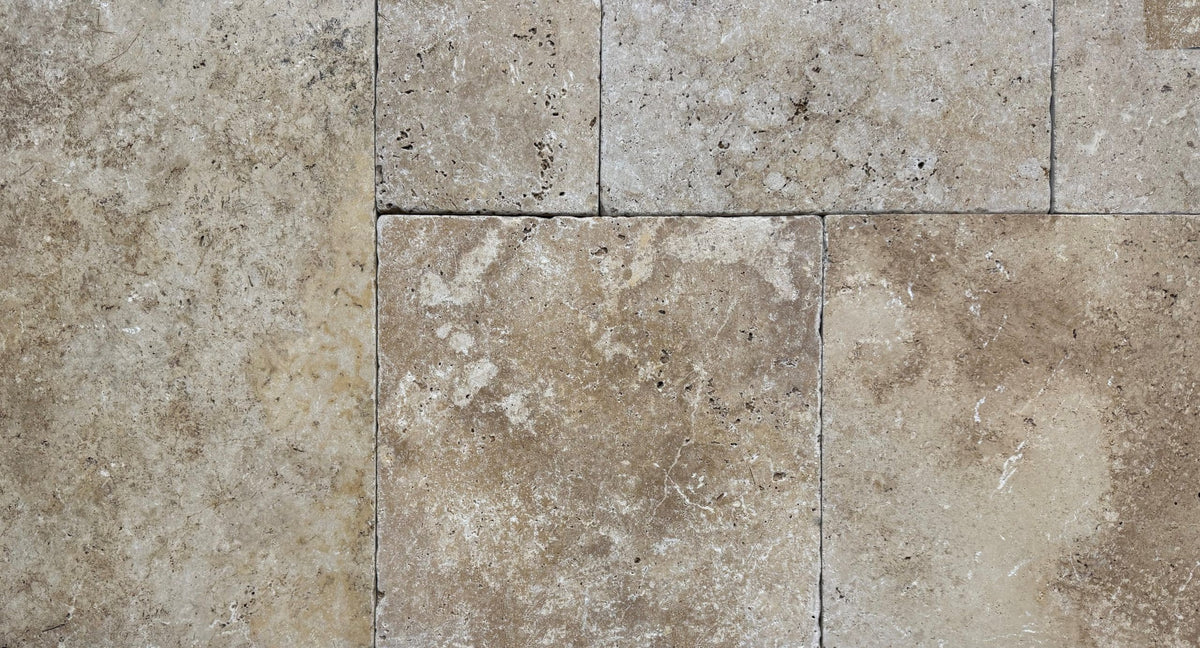 Travertine Latte – French Pattern Set
