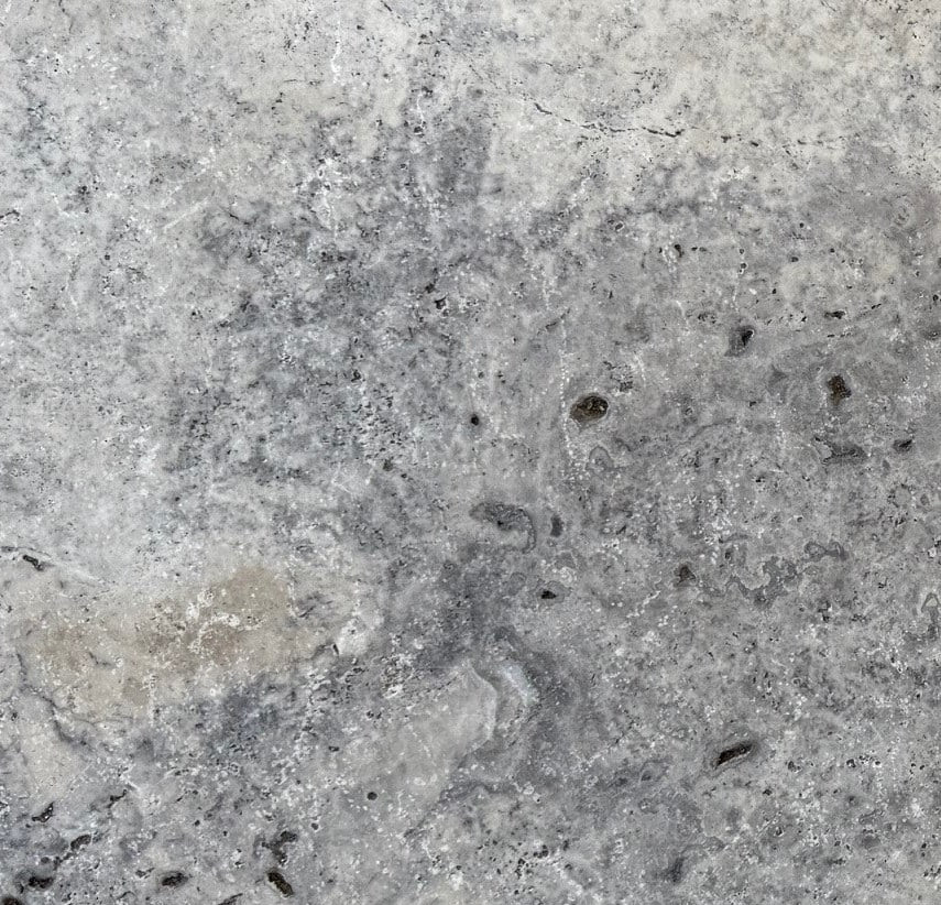 Travertine – Silver 610 × 305 × 30mm