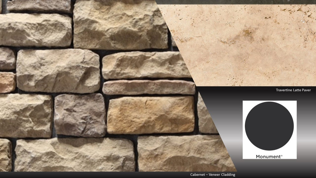 Travertine Latte – French Pattern Set