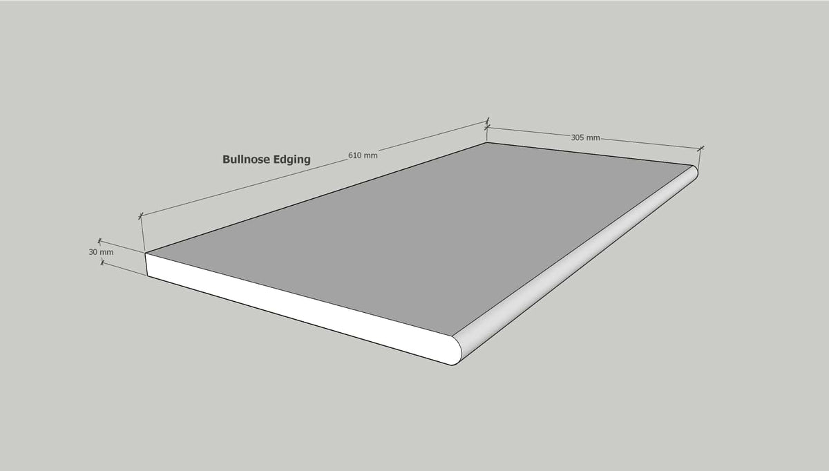 Travertine – Silver 610 × 305 × 30mm